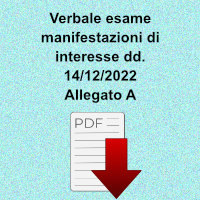 verbale manif di interesse allegato A