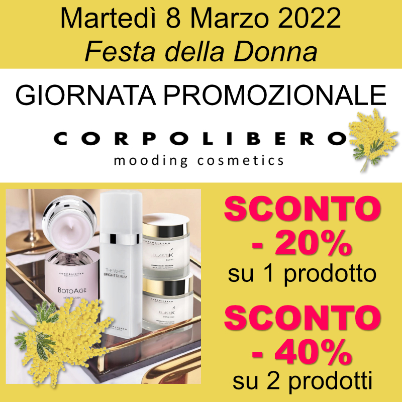 Festa donna corpolibero 8 03 22
