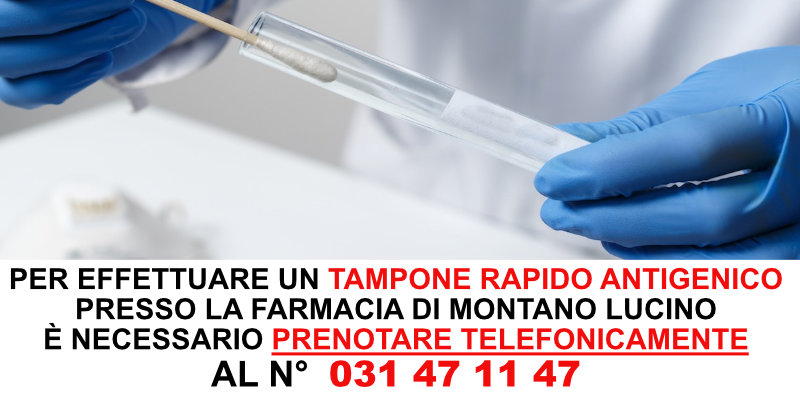 PRENOTAZIONE TELEFONICA TAMPONI