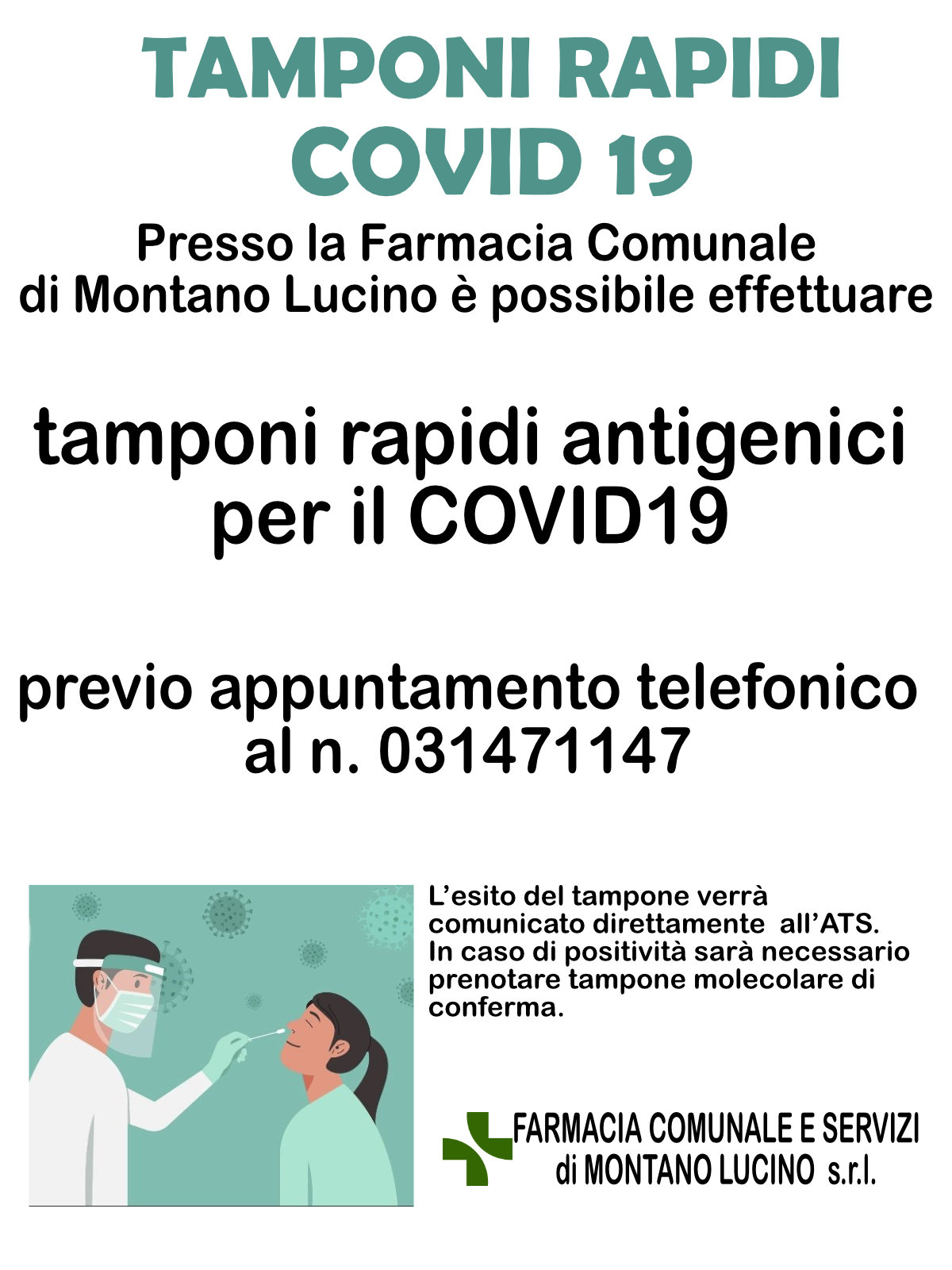 tamponi rapidi locandina